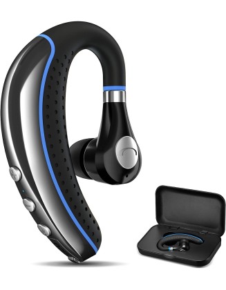 Bluetooth Headset, Wireless Earpiece V5.0 Bluetooth Earpiece Ultralight Hands Free for Business/Office/Driving/Sporting