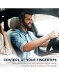 Trucker Bluetooth Angteela Headset with Microphone, Wireless Cell Phone Headset with Noise Canceling Mic Charging Base Mute Function for Home Office Call Center Skype
